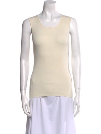 Joseph Silk Scoop Neck Top