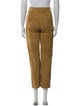 Joseph Lambskin Straight Leg Pants