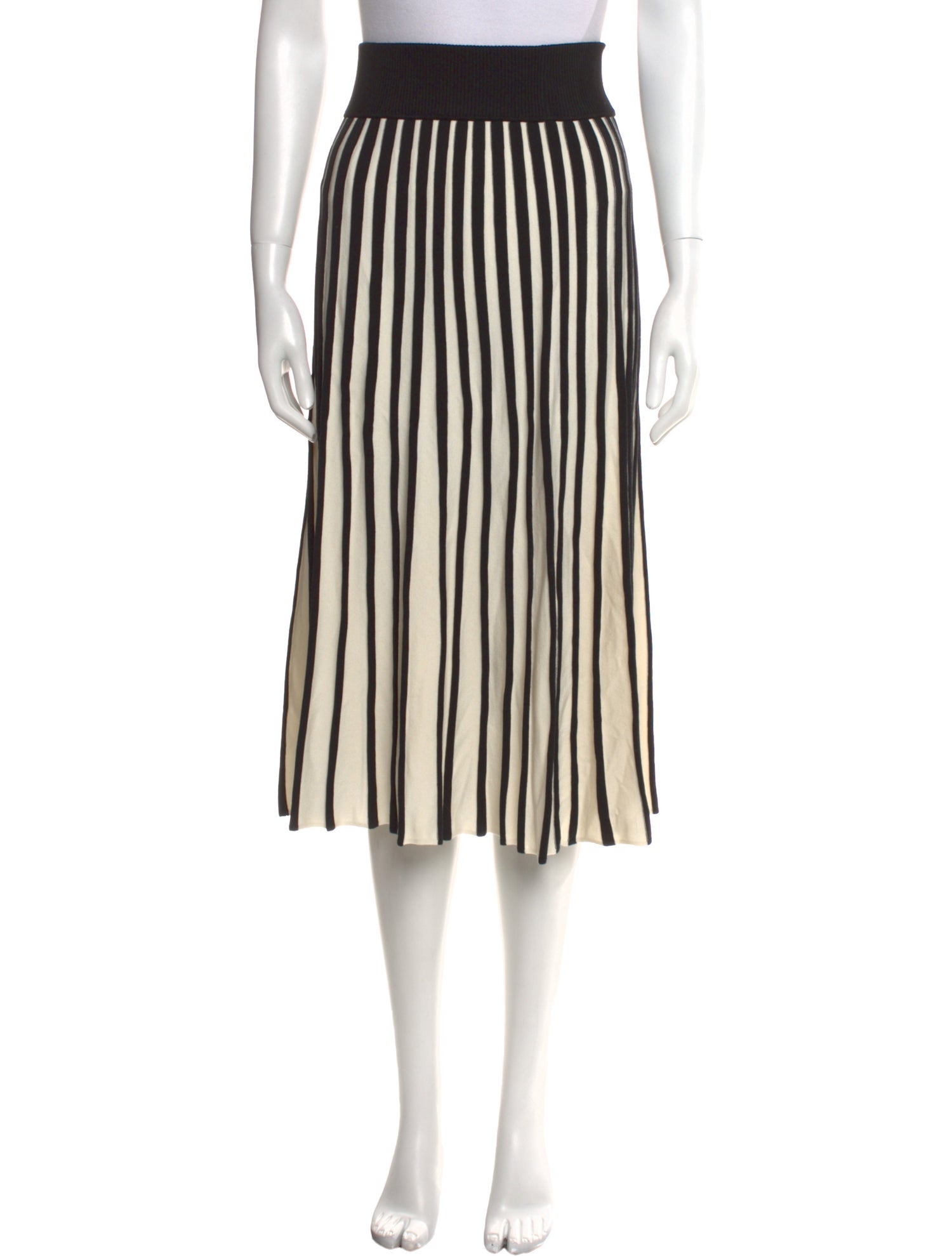 Joseph Striped Midi Length Skirt w/ Tags