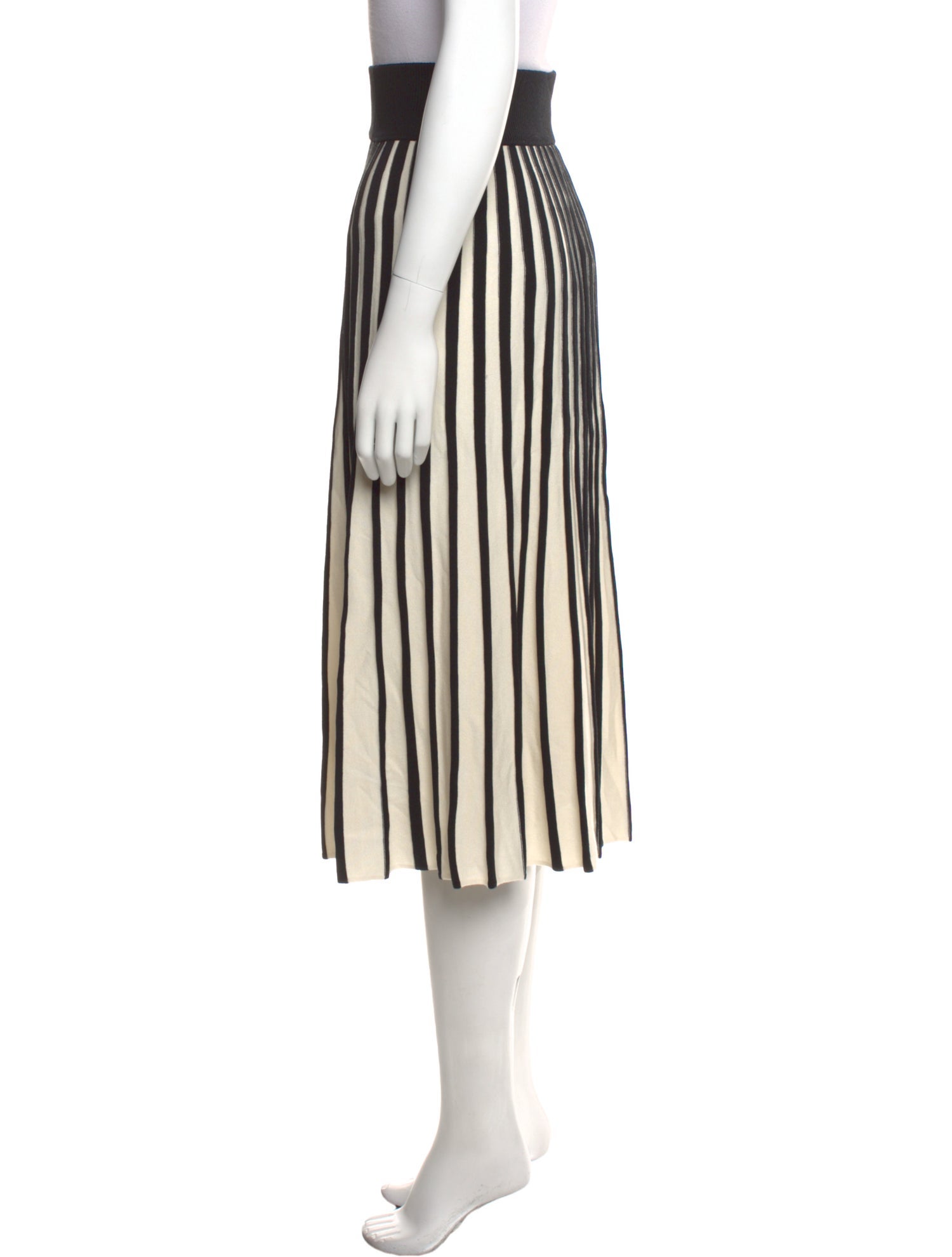 Joseph Striped Midi Length Skirt w/ Tags