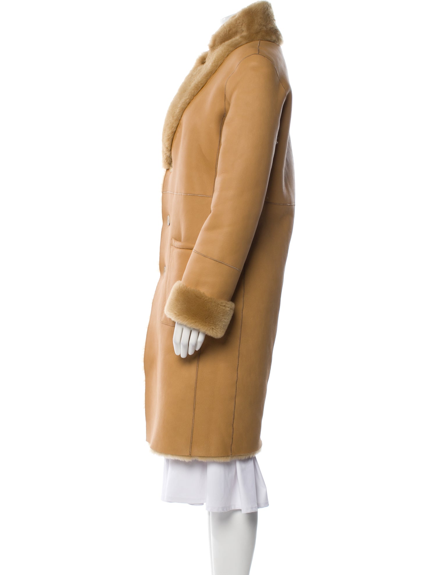 Joseph Shearling Fur Coat