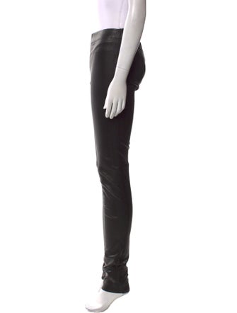Joseph Lambskin Skinny Leg Pants