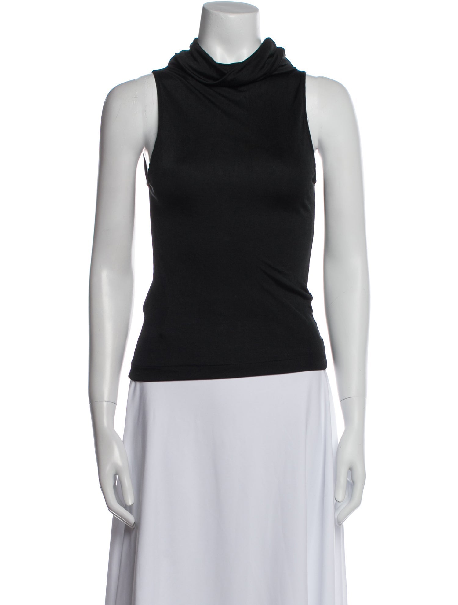 Joseph Turtleneck Sleeveless Top