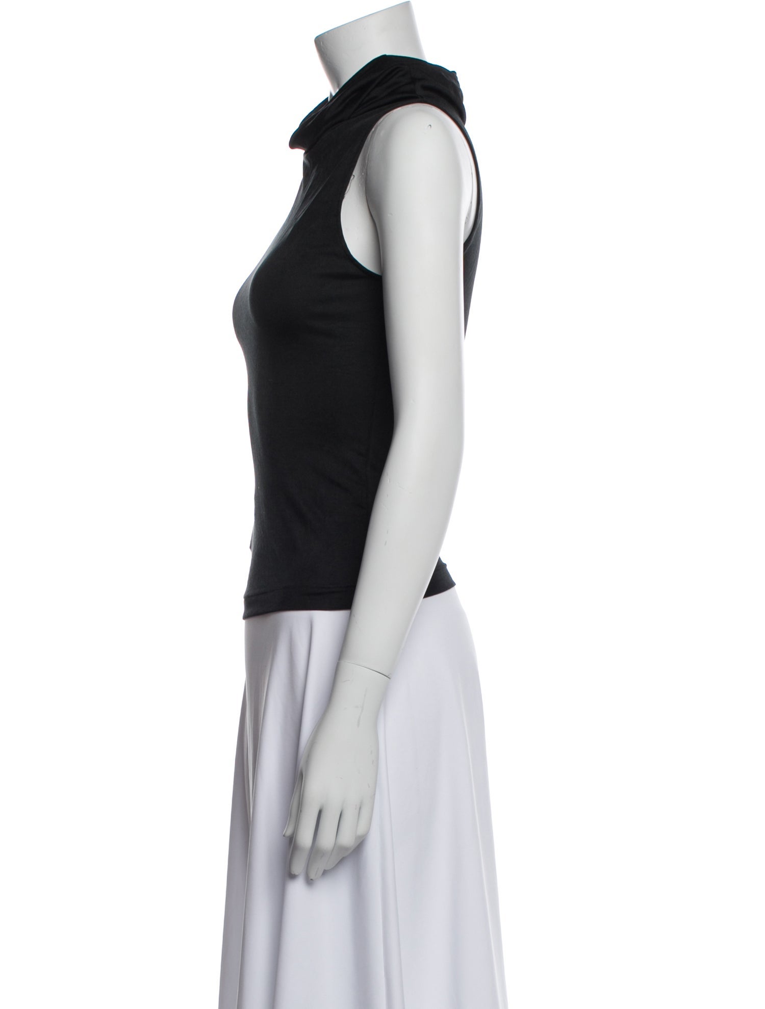 Joseph Turtleneck Sleeveless Top