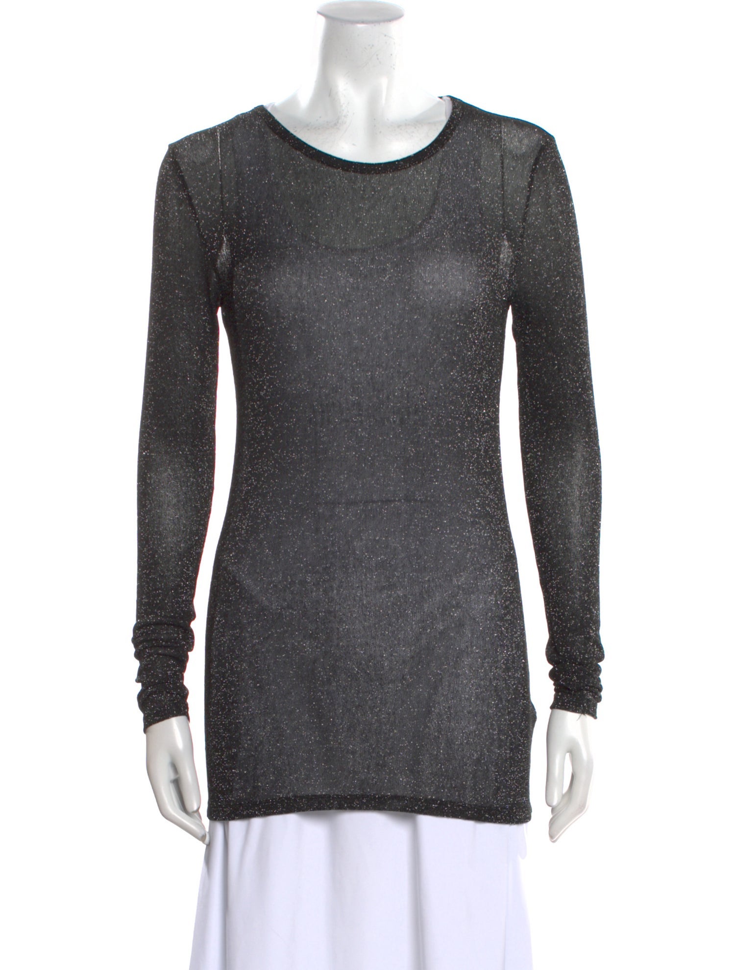 Joseph Scoop Neck Long Sleeve Top
