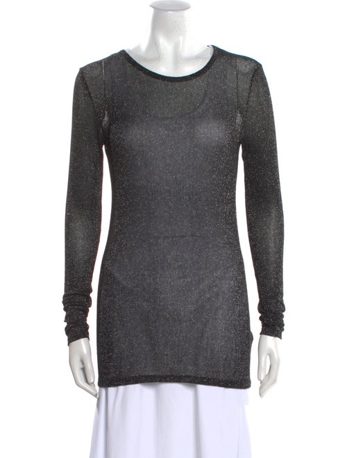 Joseph Scoop Neck Long Sleeve Top