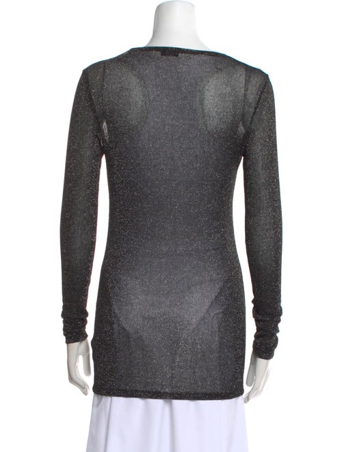 Joseph Scoop Neck Long Sleeve Top