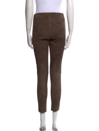 Joseph Lambskin Skinny Leg Pants