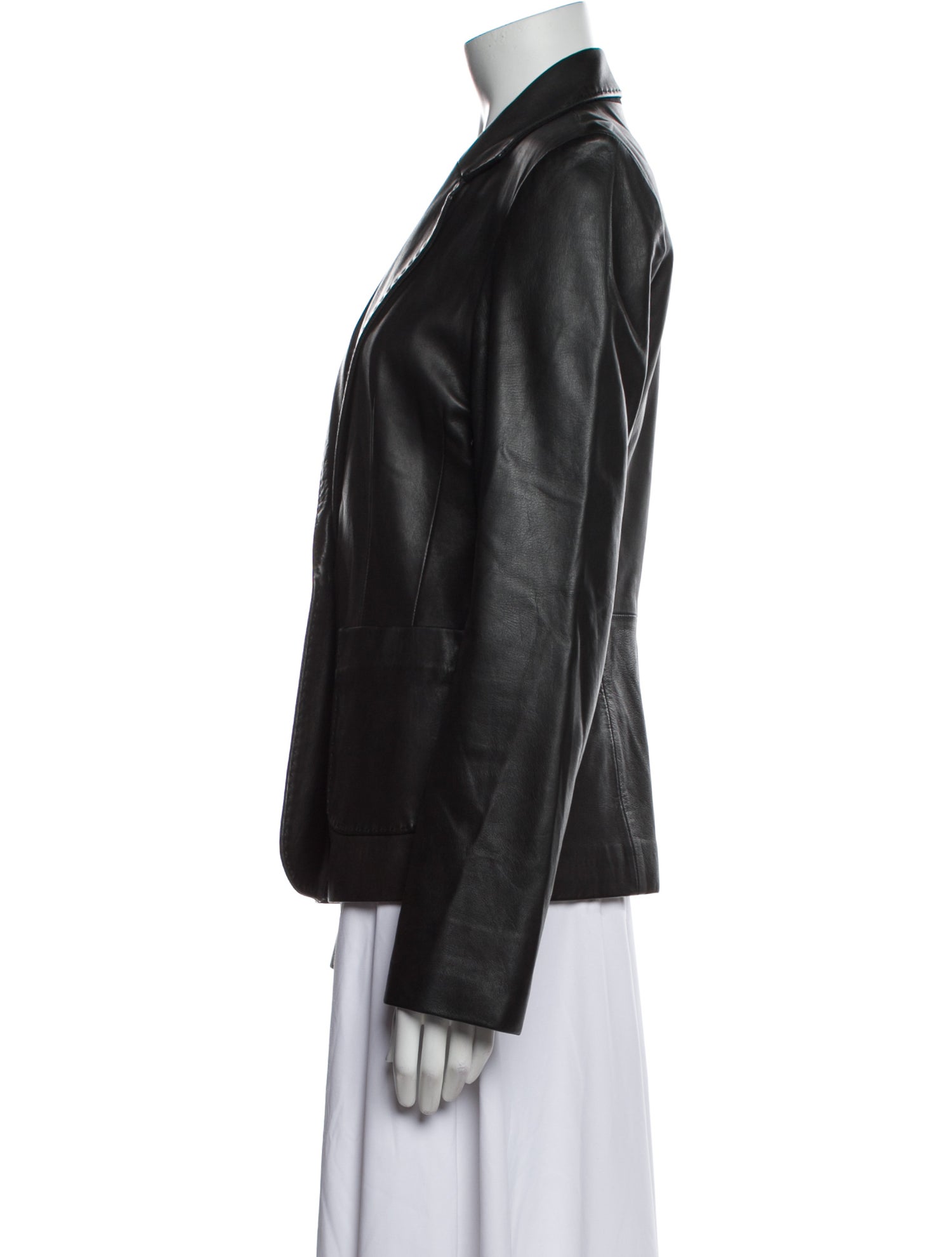 Joseph Lambskin Blazer