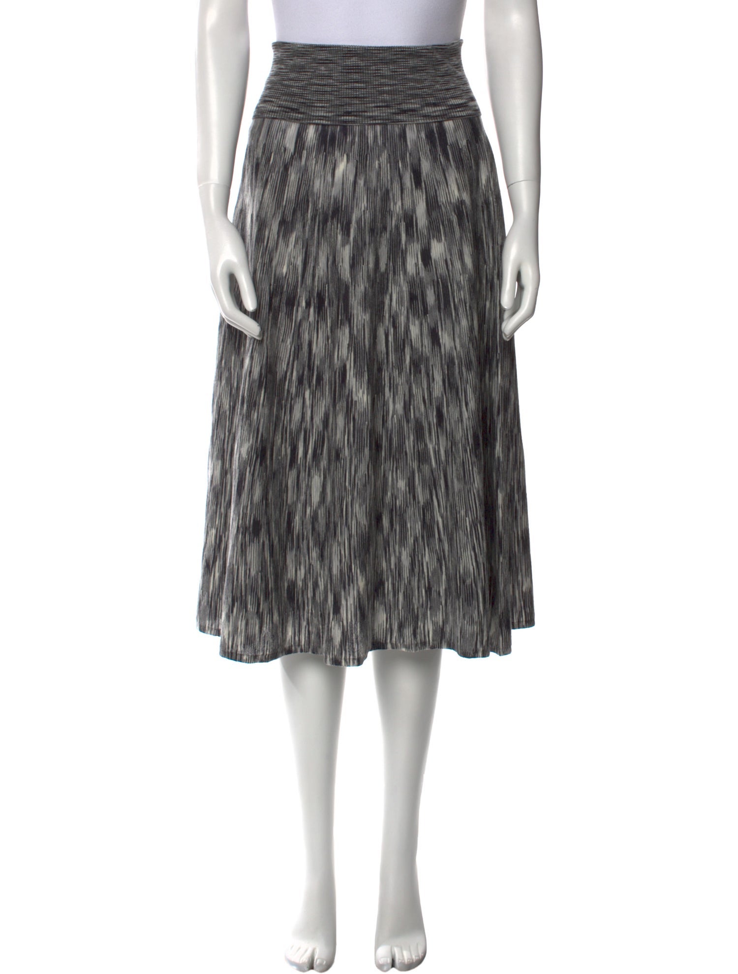 Joseph Merino Wool Midi Length Skirt