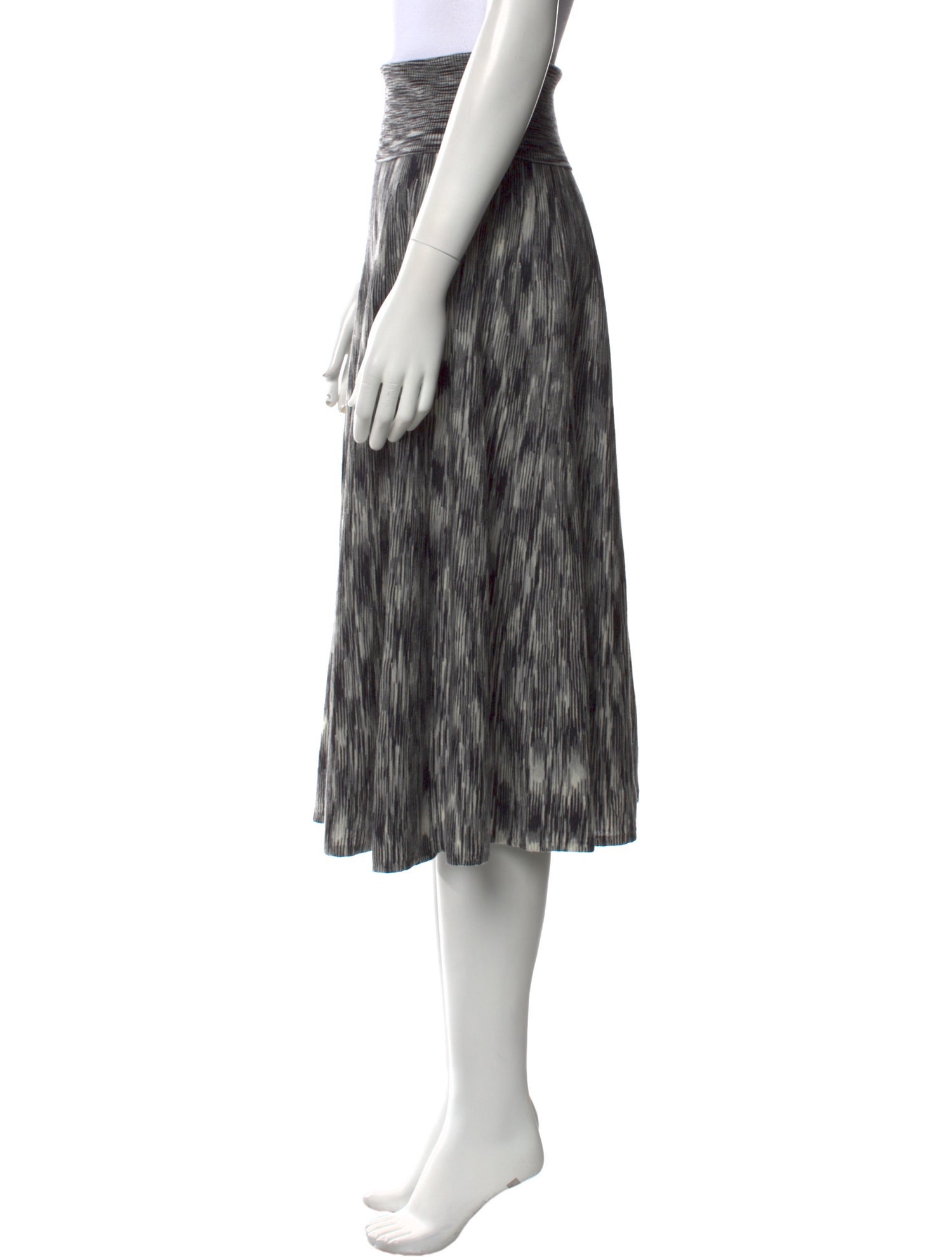Joseph Merino Wool Midi Length Skirt