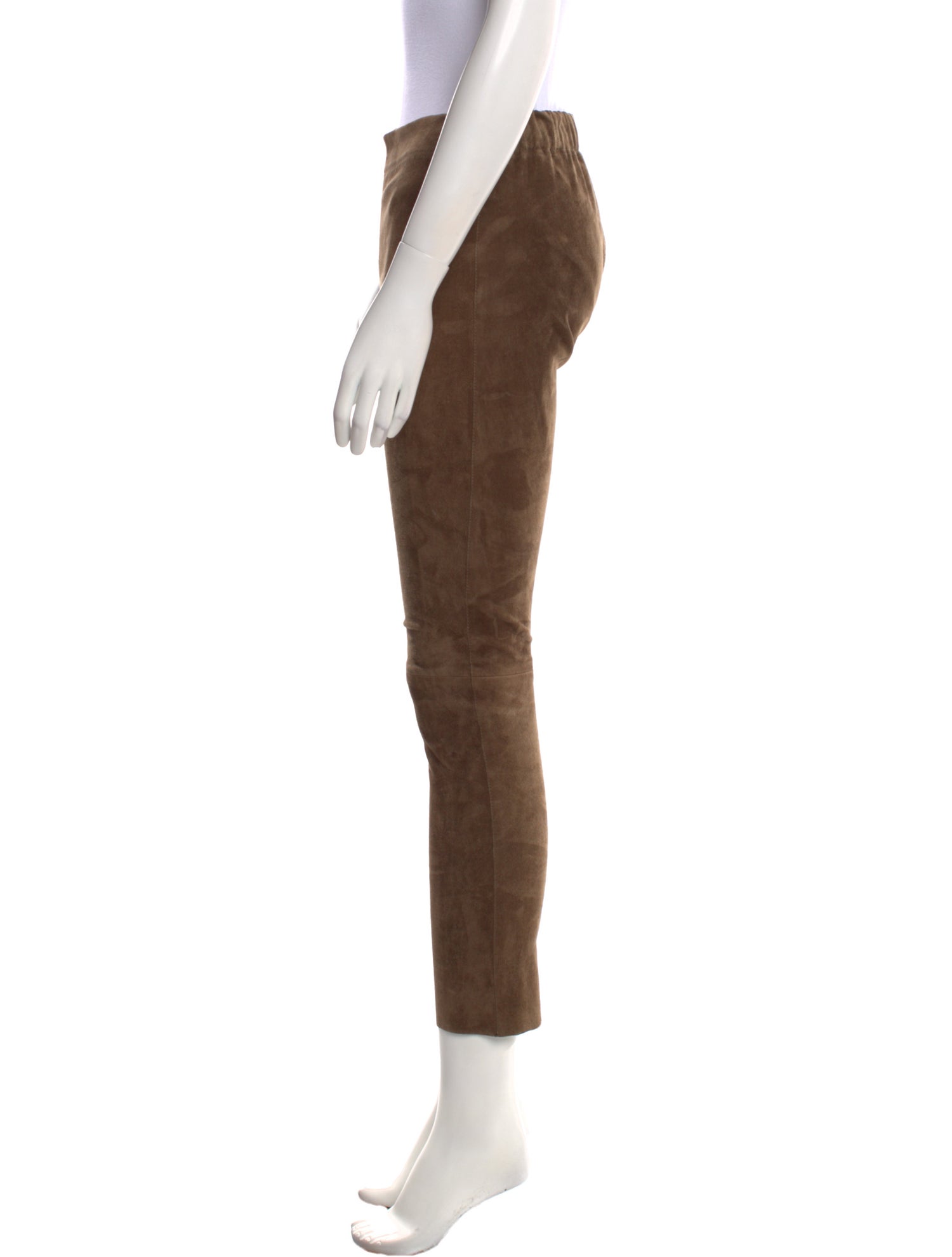 Joseph Lambskin Skinny Leg Pants