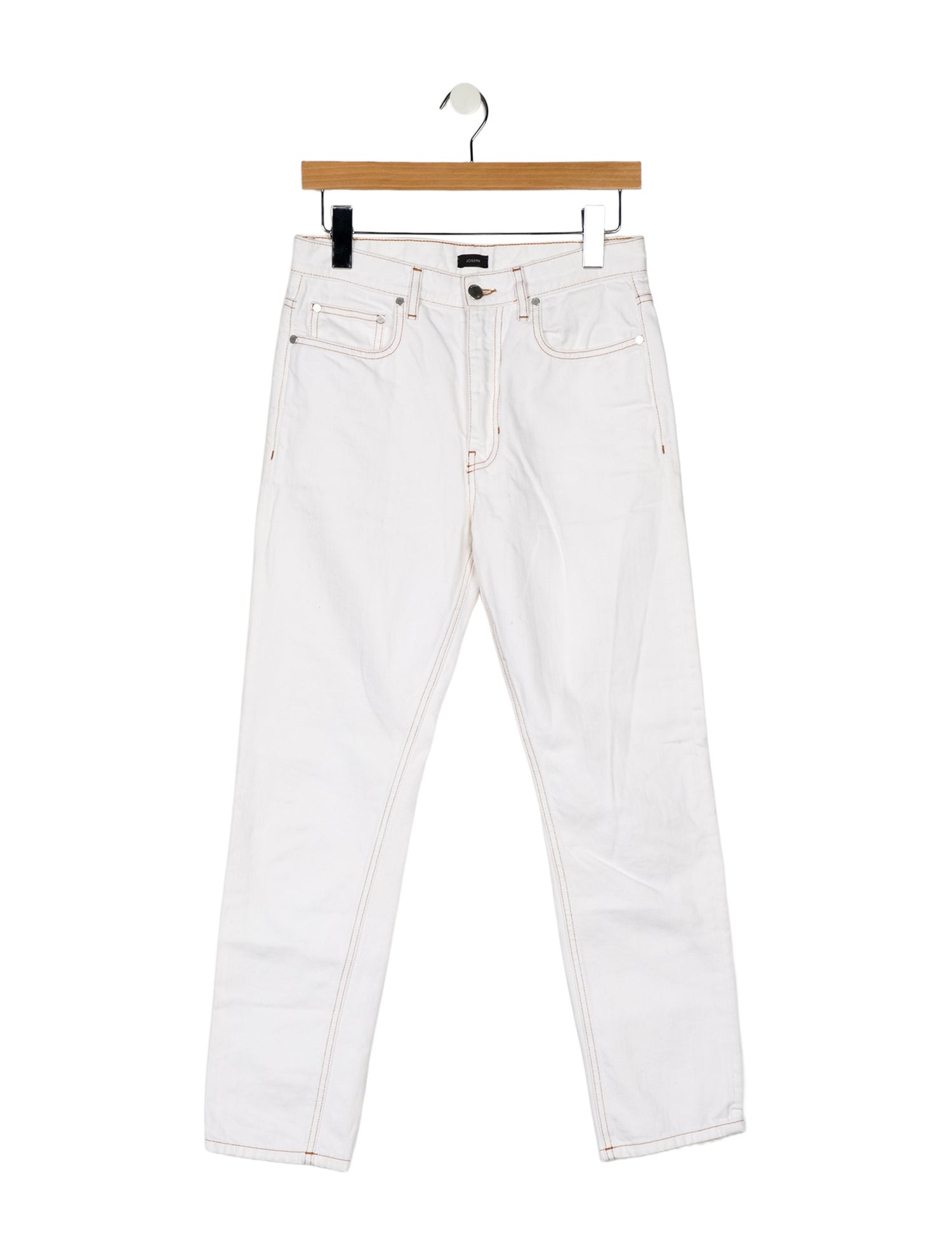 Joseph Mid-Rise Straight Leg Jeans