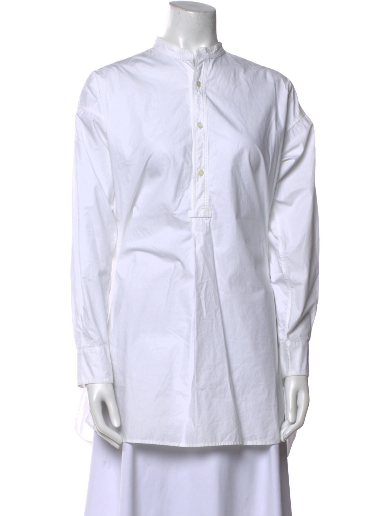 Joseph Mock Neck Long Sleeve Tunic