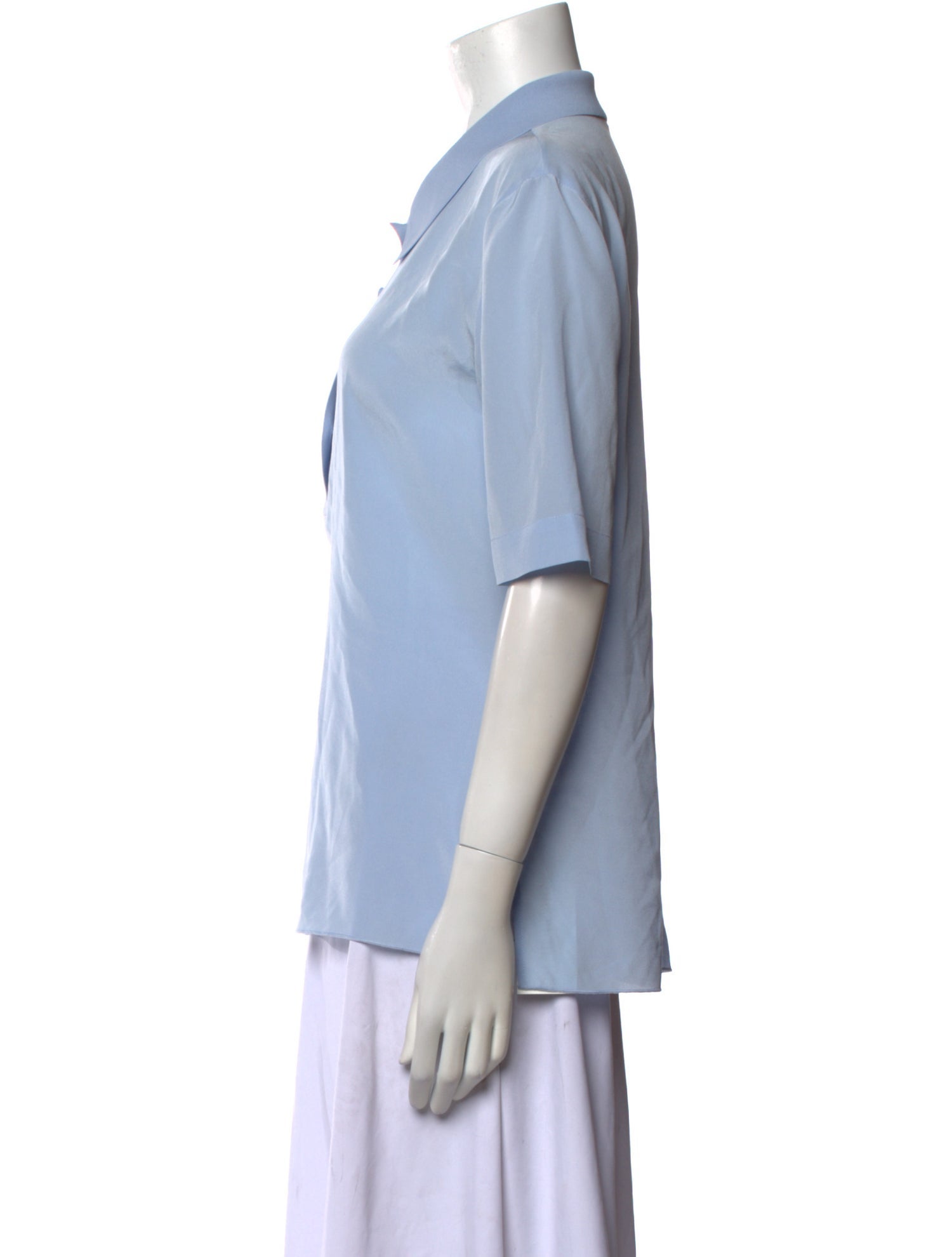 Joseph Silk Short Sleeve Polo