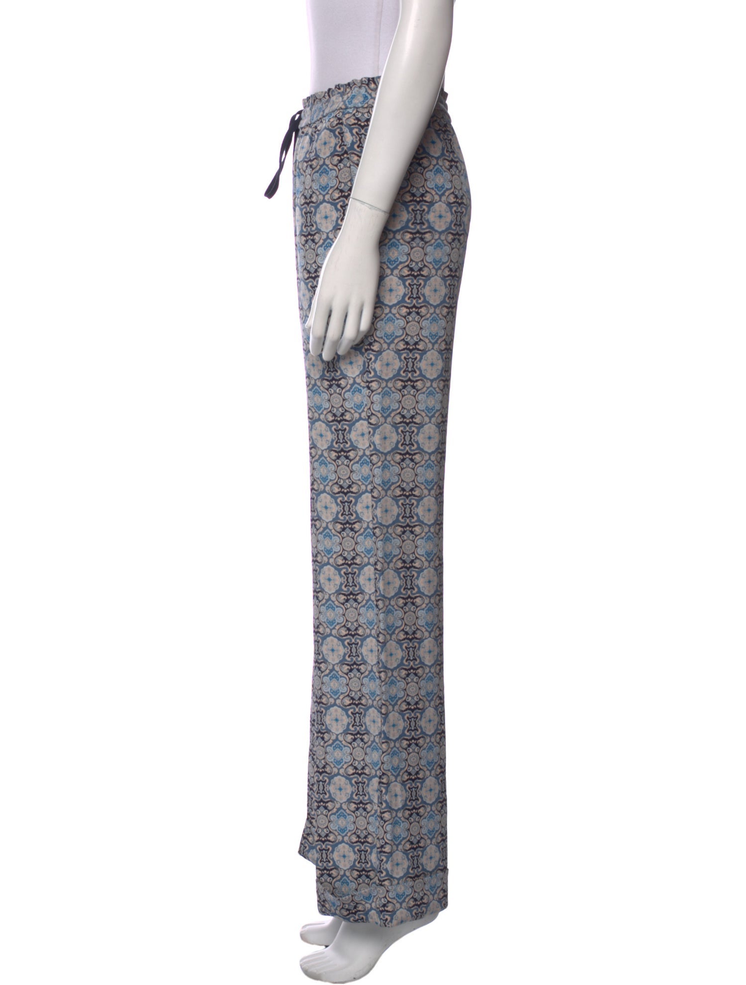 Joseph Silk Wide Leg Pants