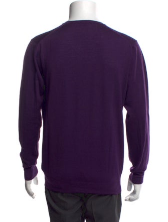 Joseph Merino Wool V-Neck Pullover