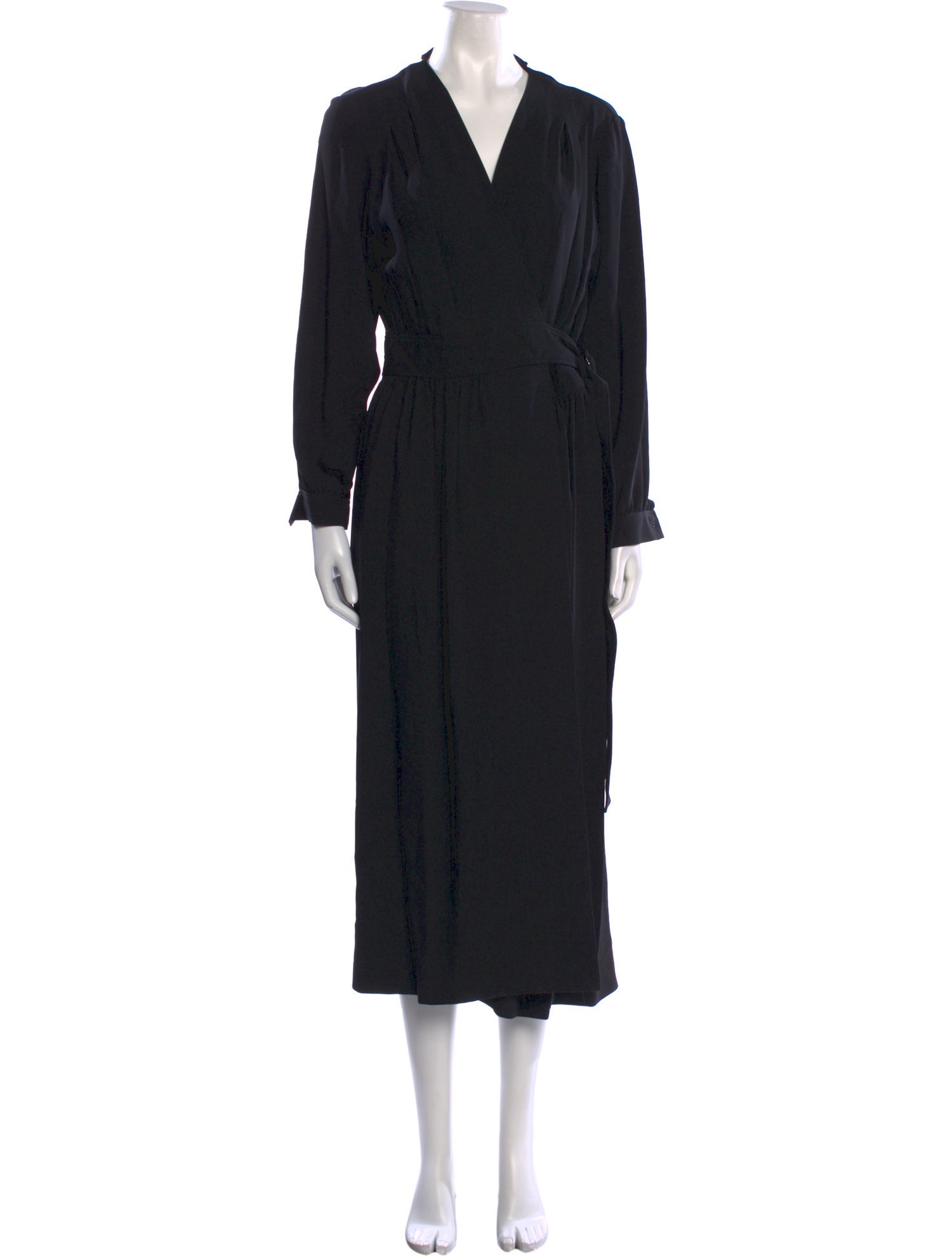 Joseph V-Neck Midi Length Dress