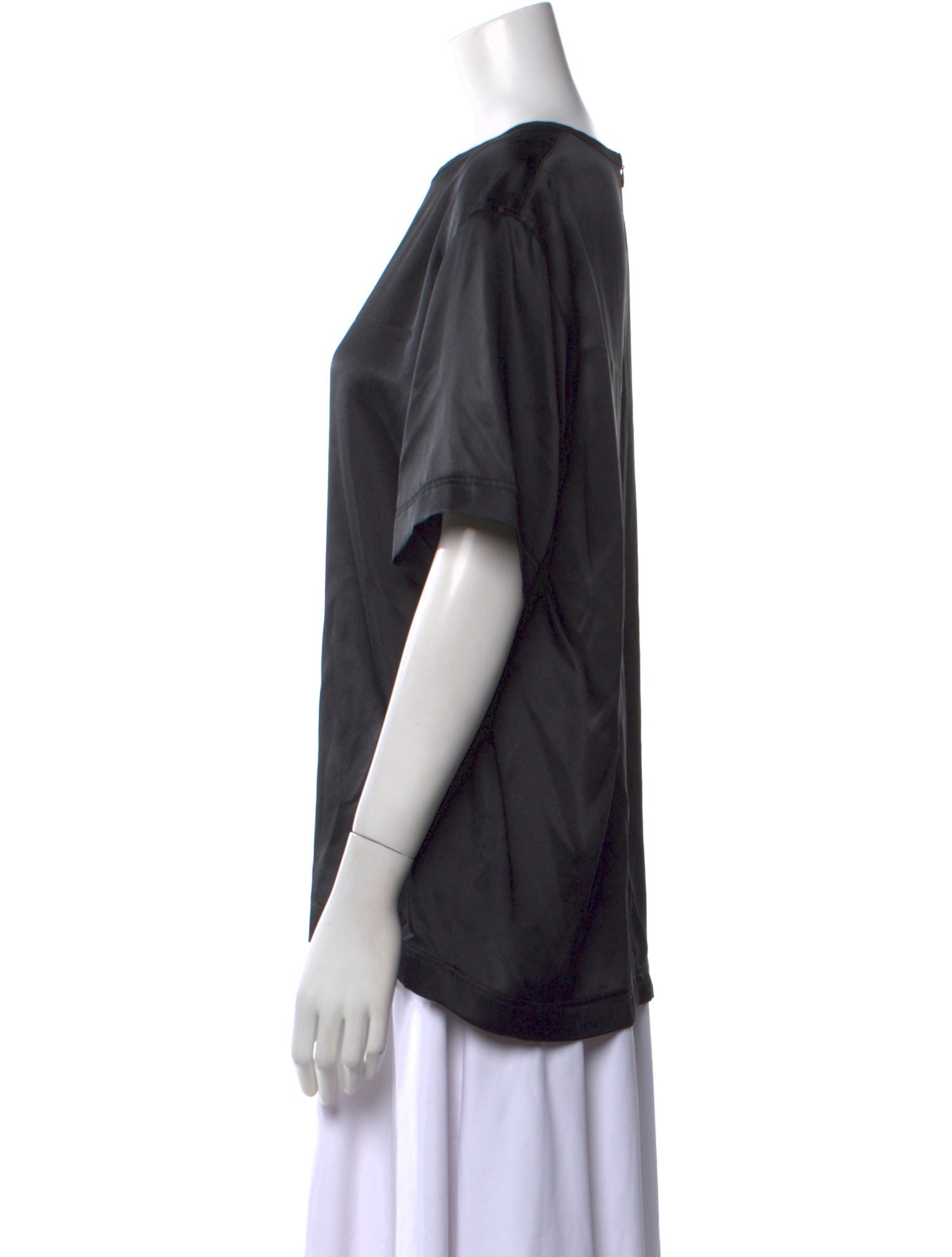 Joseph Silk Crew Neck T-Shirt w/ Tags