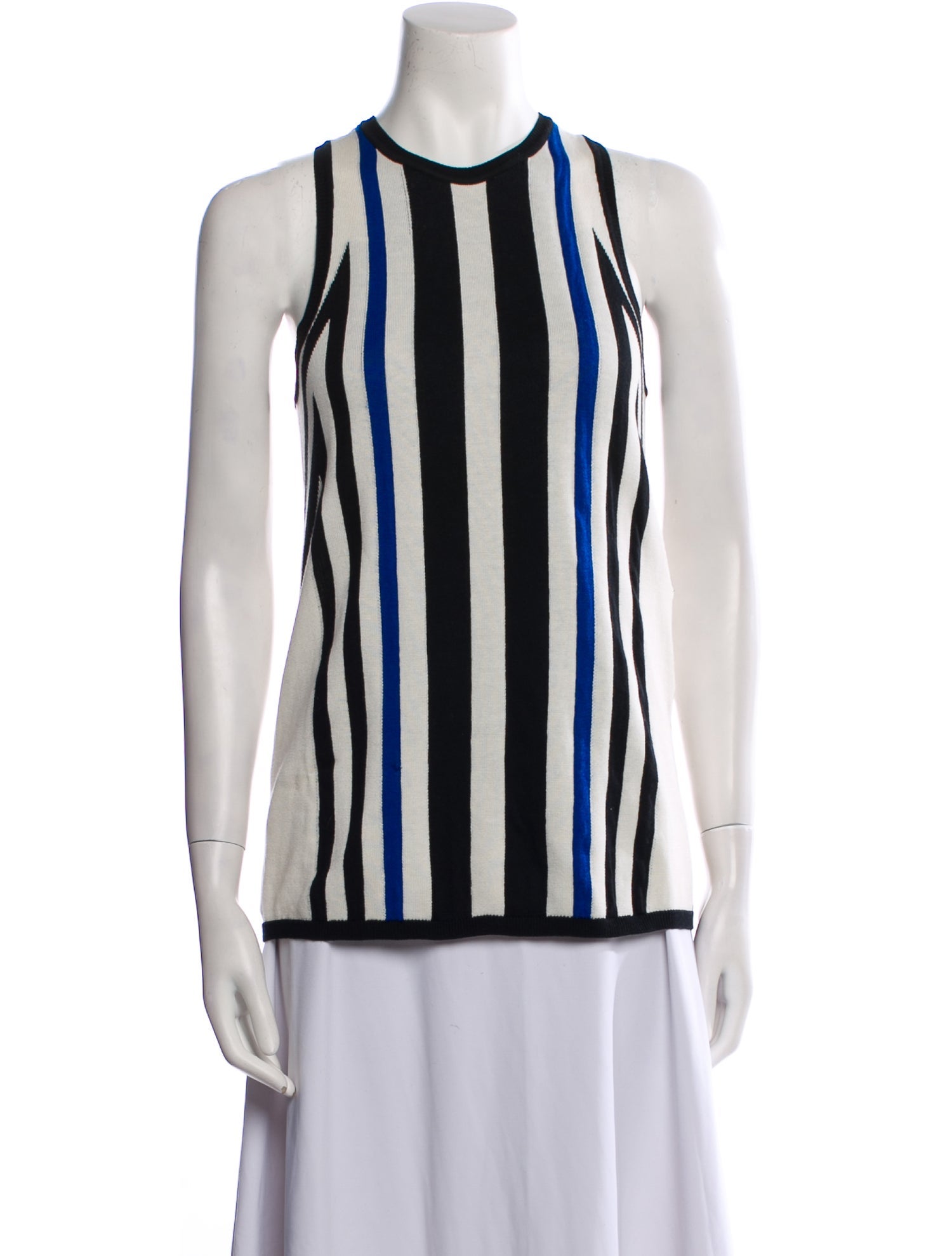 Joseph Striped Crew Neck Top
