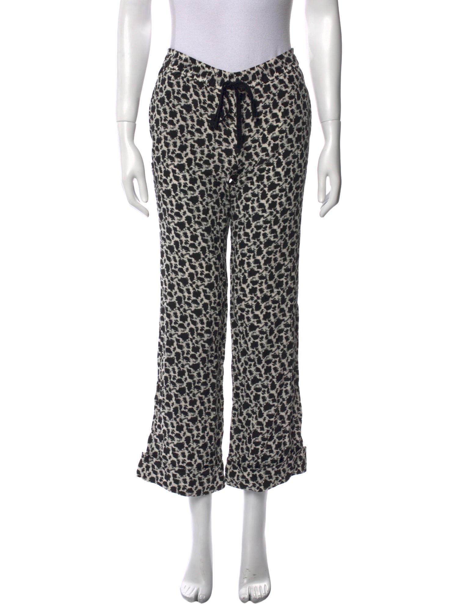 Joseph Silk Wide Leg Pants