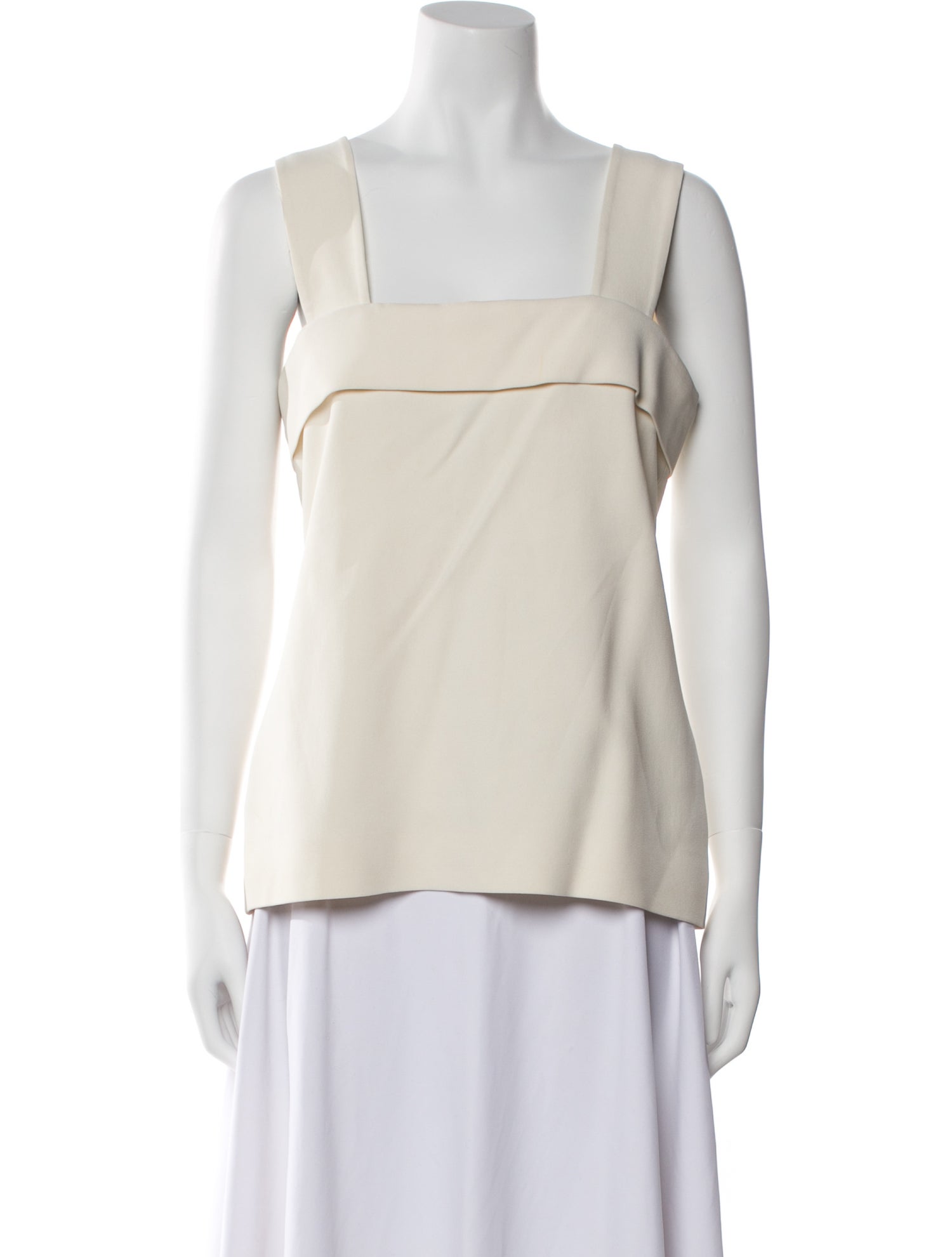 Joseph Square Neckline Sleeveless Top