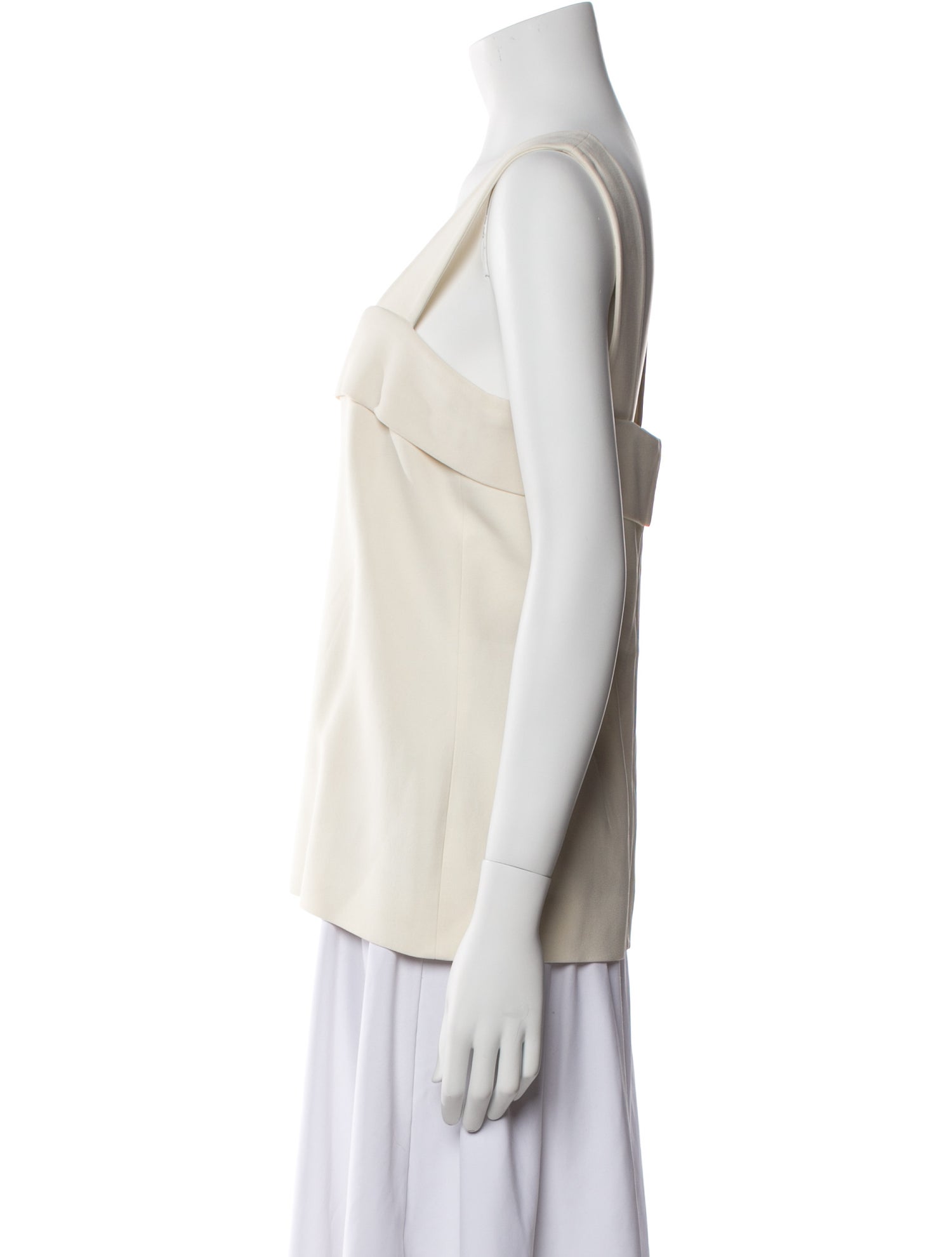 Joseph Square Neckline Sleeveless Top