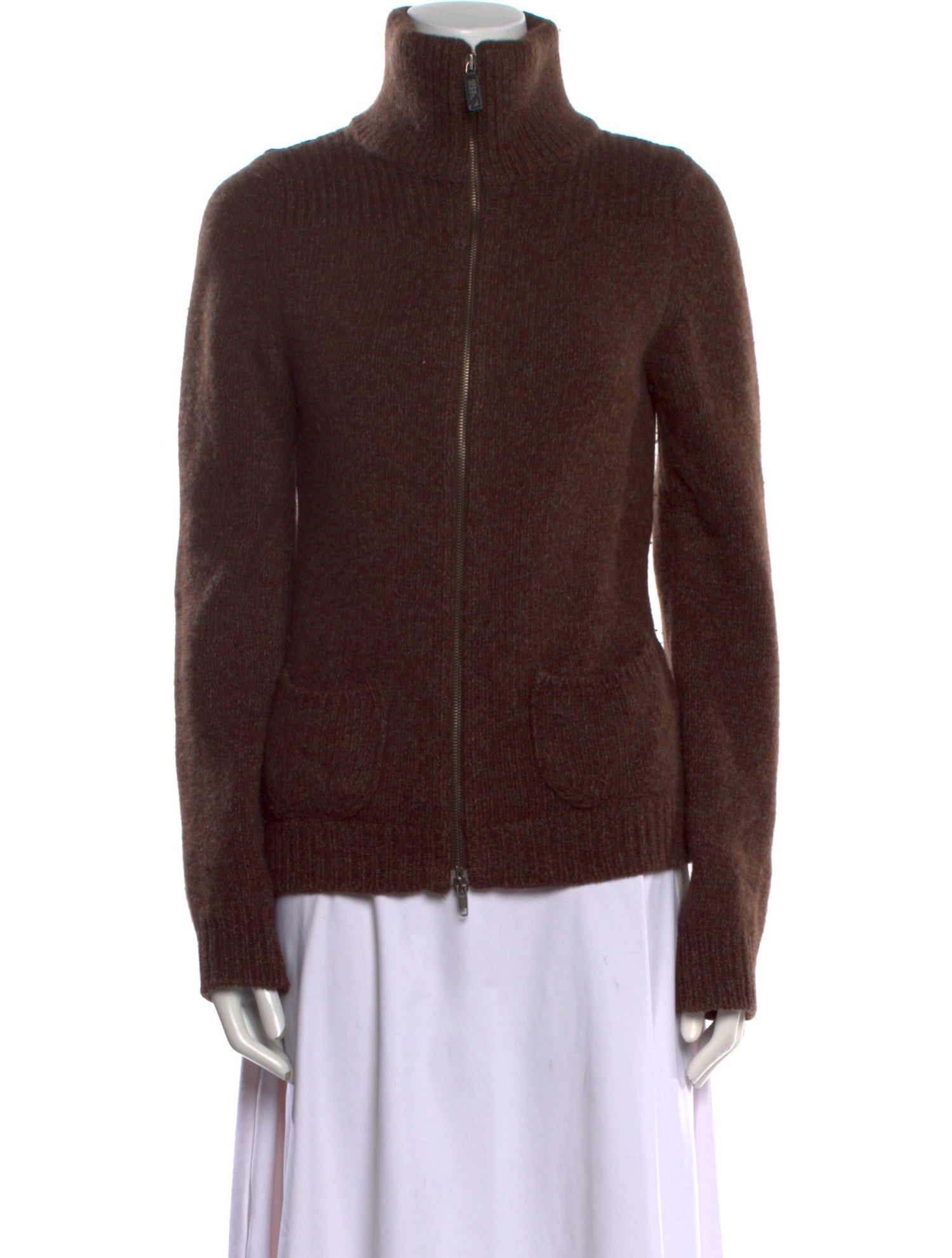 Joseph Merino Wool Mock Neck Sweater