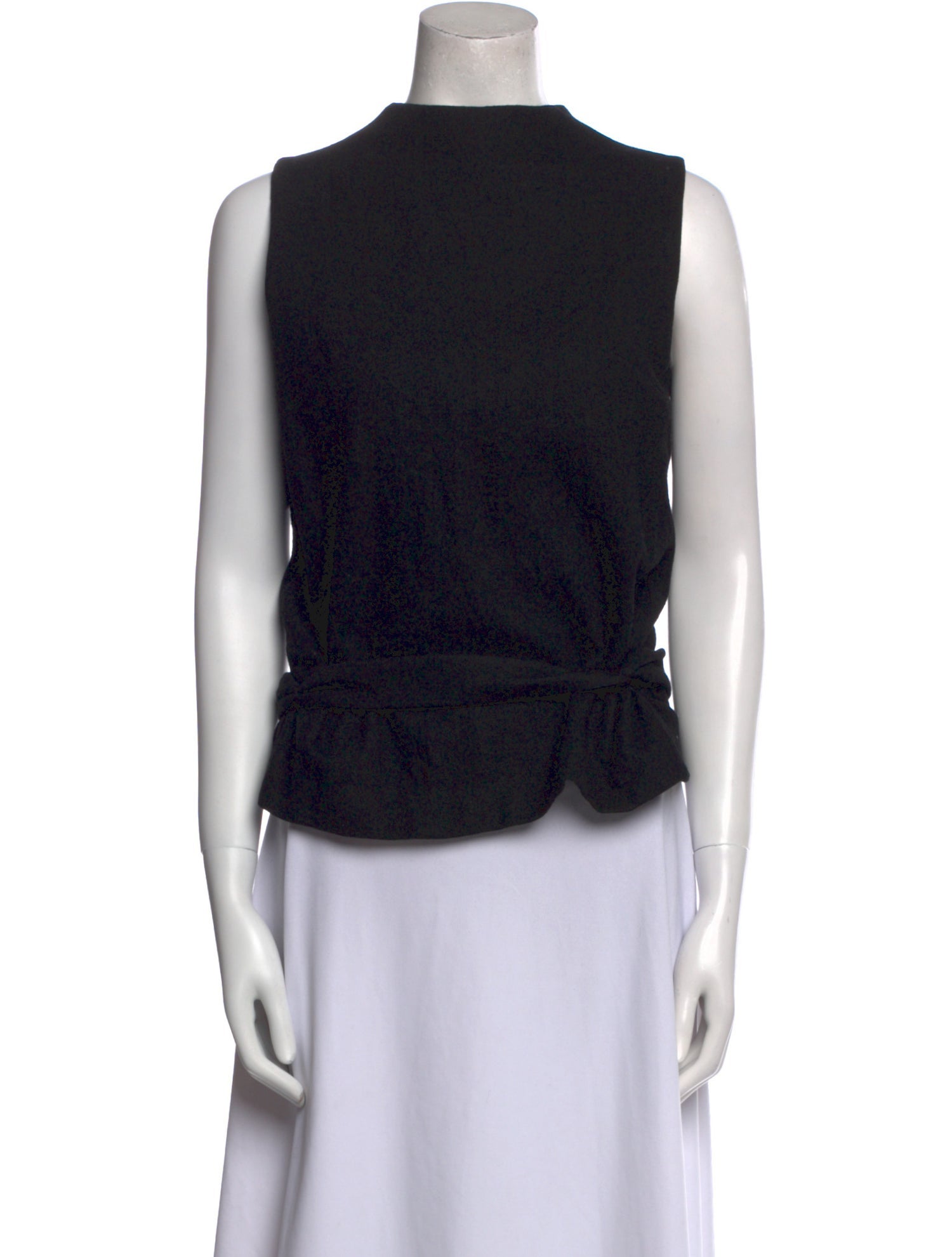 Joseph Mock Neck Sleeveless Top
