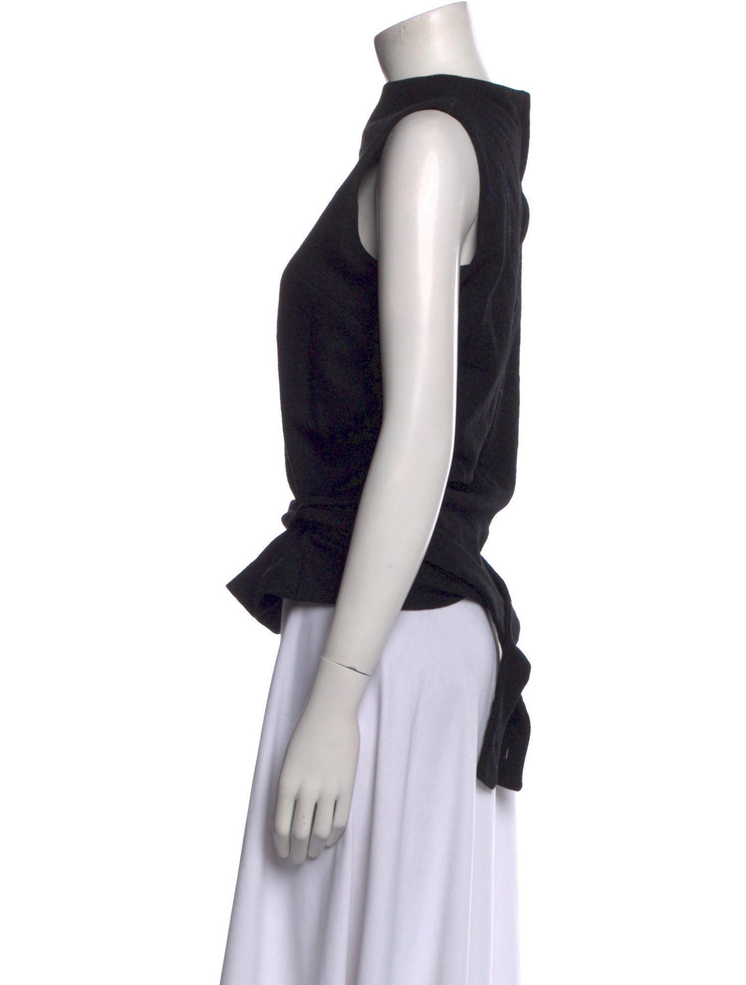 Joseph Mock Neck Sleeveless Top