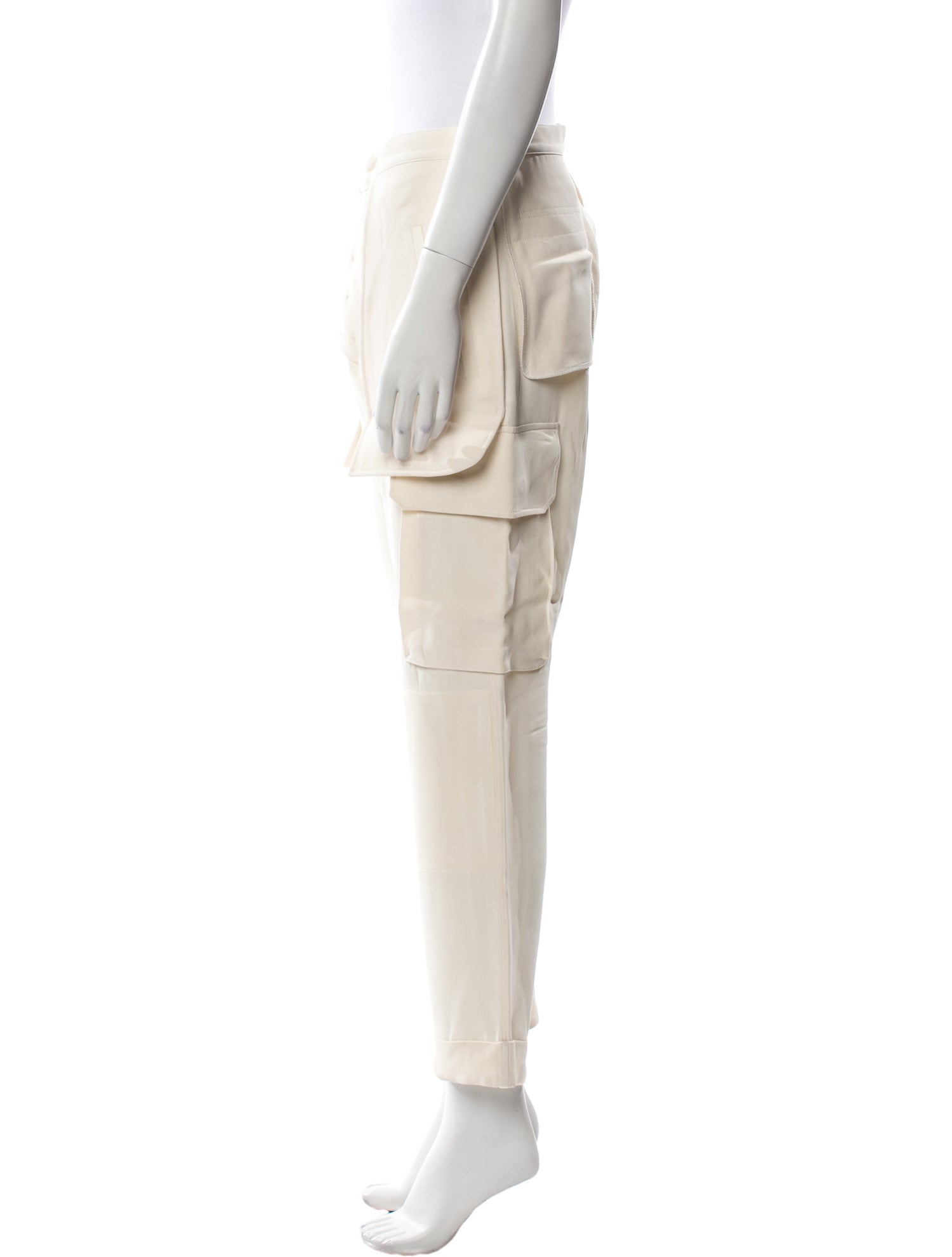 Joseph Silk Straight Leg Pants