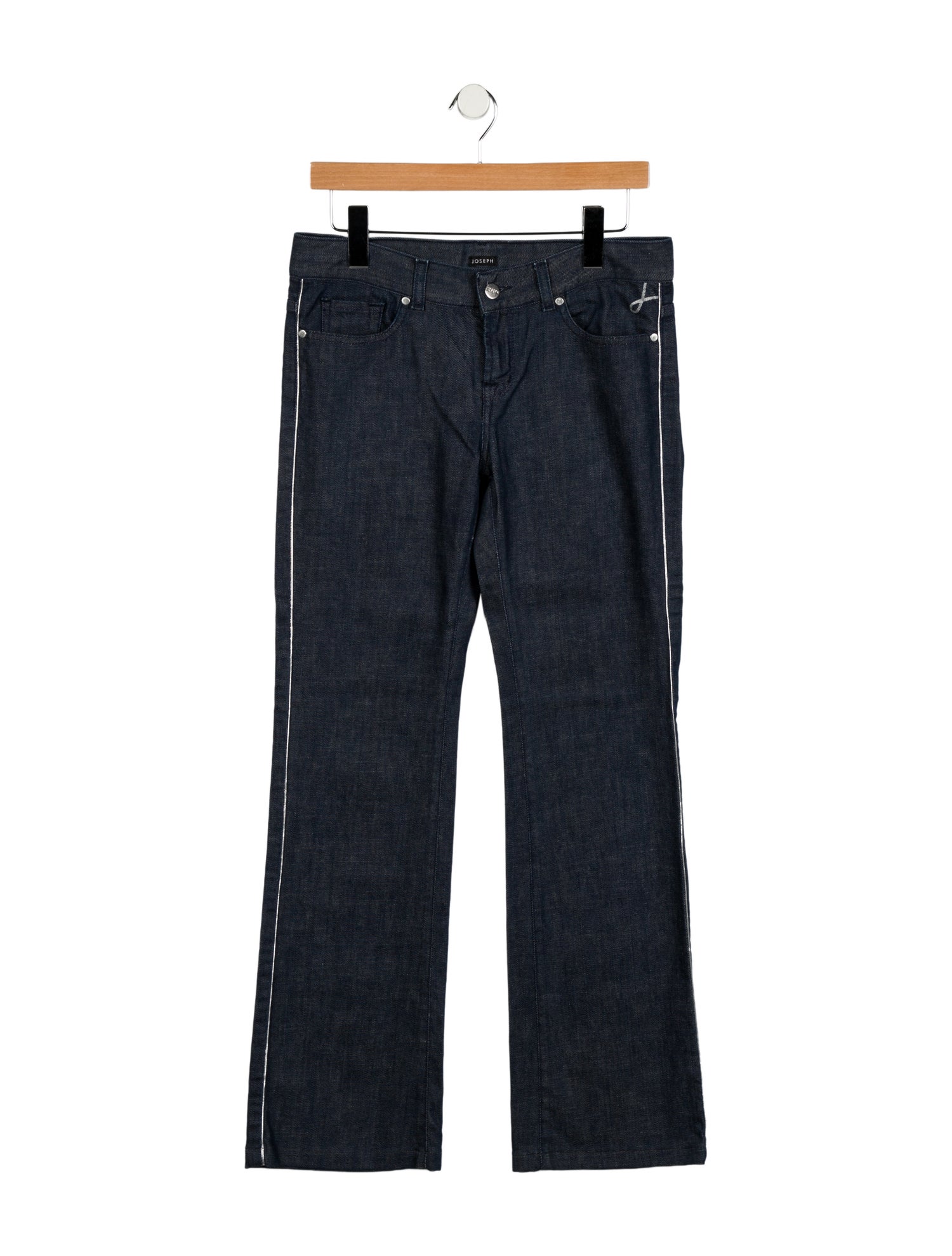 Joseph Low-Rise Wide Leg Jeans
