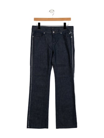 Joseph Low-Rise Wide Leg Jeans