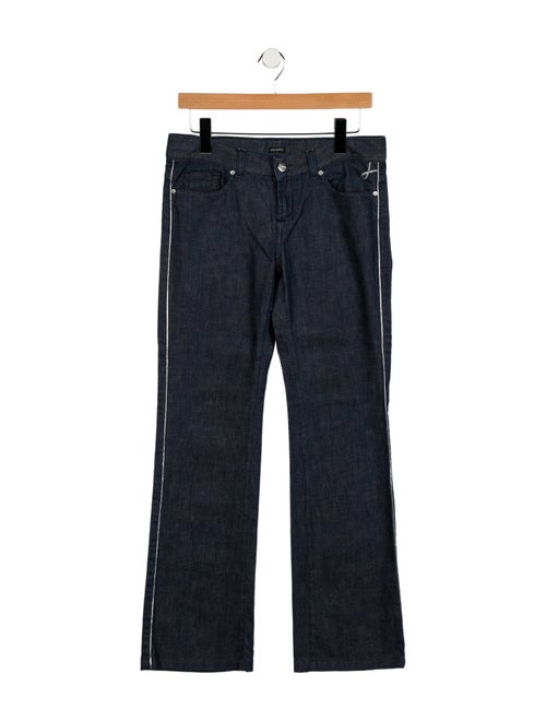 Joseph Low-Rise Wide Leg Jeans