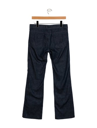 Joseph Low-Rise Wide Leg Jeans