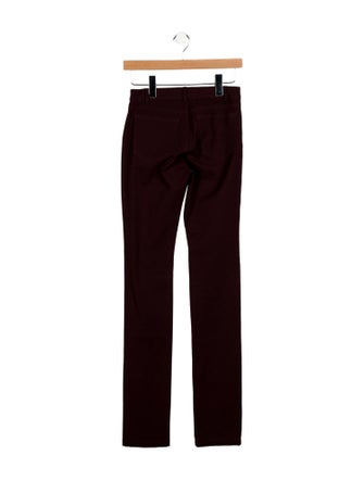 Joseph Mid-Rise Straight Leg Jeans