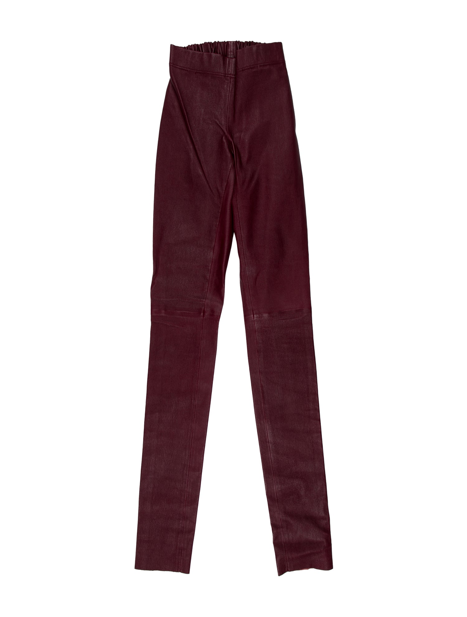 Joseph Lambskin Skinny Leg Pants