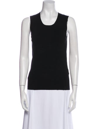 Joseph Silk Scoop Neck Top