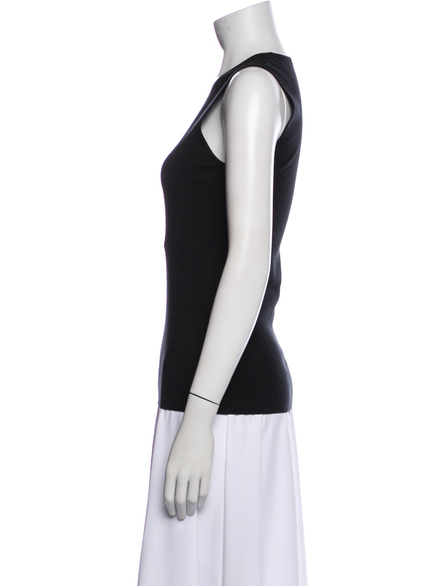 Joseph Silk Scoop Neck Top