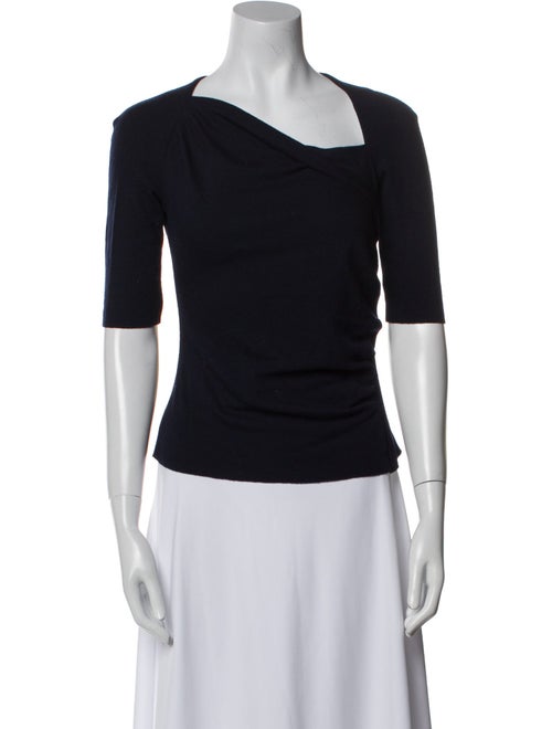 Joseph Wool One-Shoulder Top