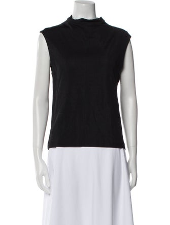 Joseph Mock Neck Sleeveless Top