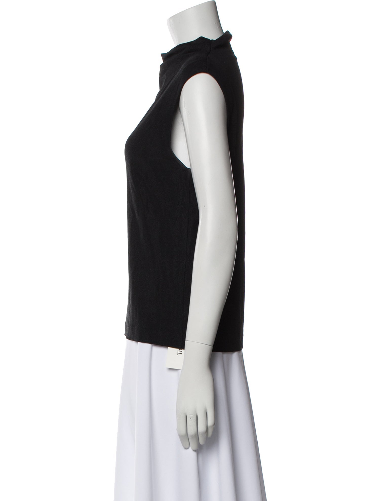 Joseph Mock Neck Sleeveless Top