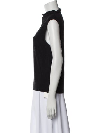 Joseph Mock Neck Sleeveless Top