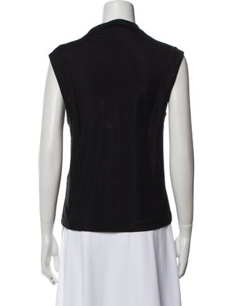 Joseph Mock Neck Sleeveless Top
