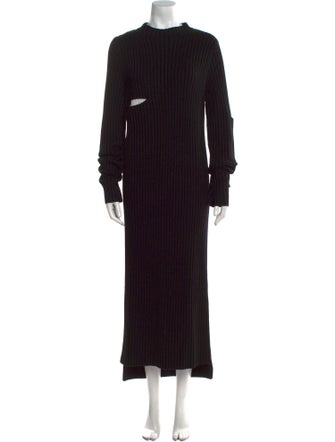 Joseph Mock Neck Long Dress