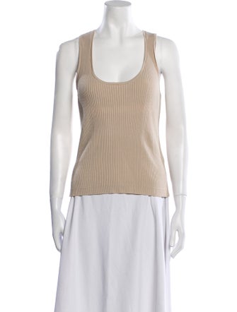 Joseph Scoop Neck Sleeveless Top