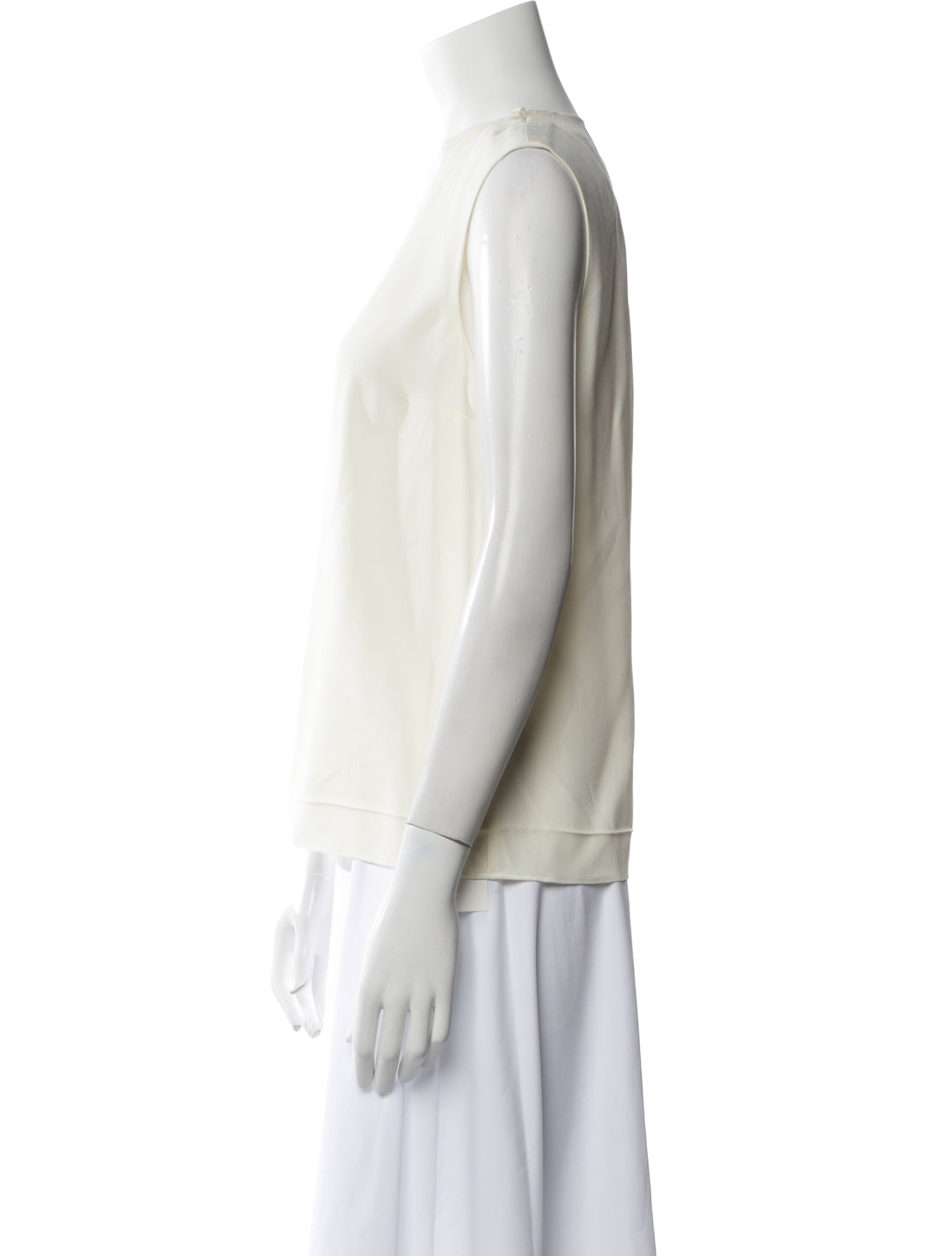 Joseph Crew Neck Sleeveless Blouse