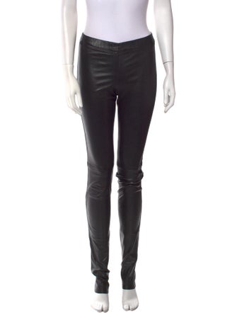 Joseph Leather Skinny Leg Pants