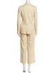 Joseph Silk Pleated Accents Pantsuit