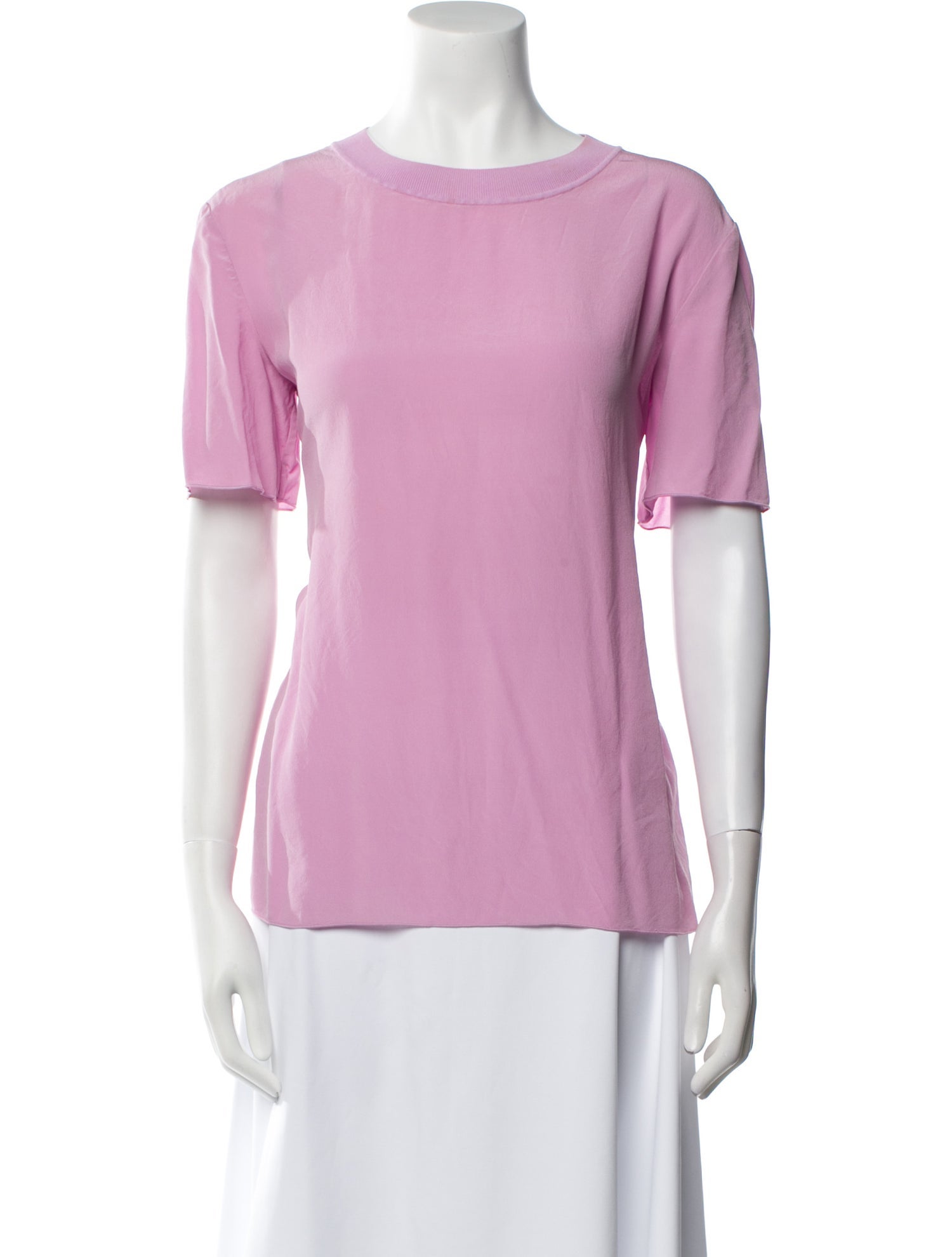 Joseph Silk Bateau Neckline T-Shirt